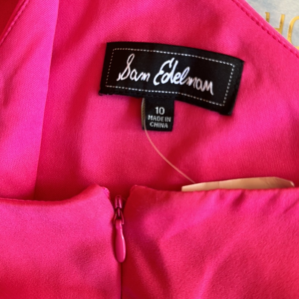SAM EDELMAN One-Shoulder Satin Midi Dress - Picture 12 of 12
